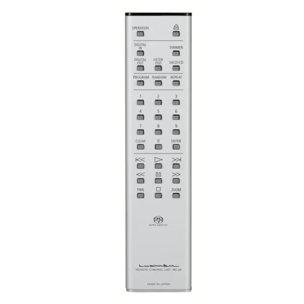 luxman-D-10X-remote