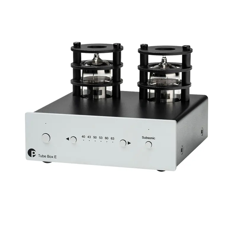 Pro-Ject Tube Box E TubeBoxE-PJAUSquare-Silver