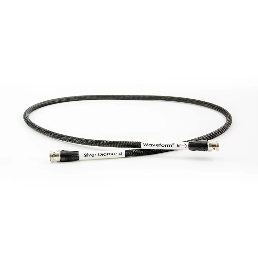 Tellurium Q Silver Diamond Waveform™ hf Digital RCA/BNC Cable