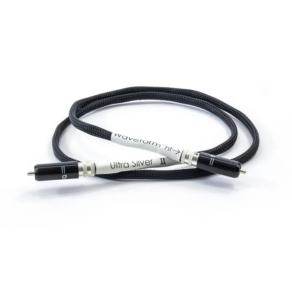 Tellurium Q Ultra Silver II Waveform™ hf Digital RCA/BNC Cable
